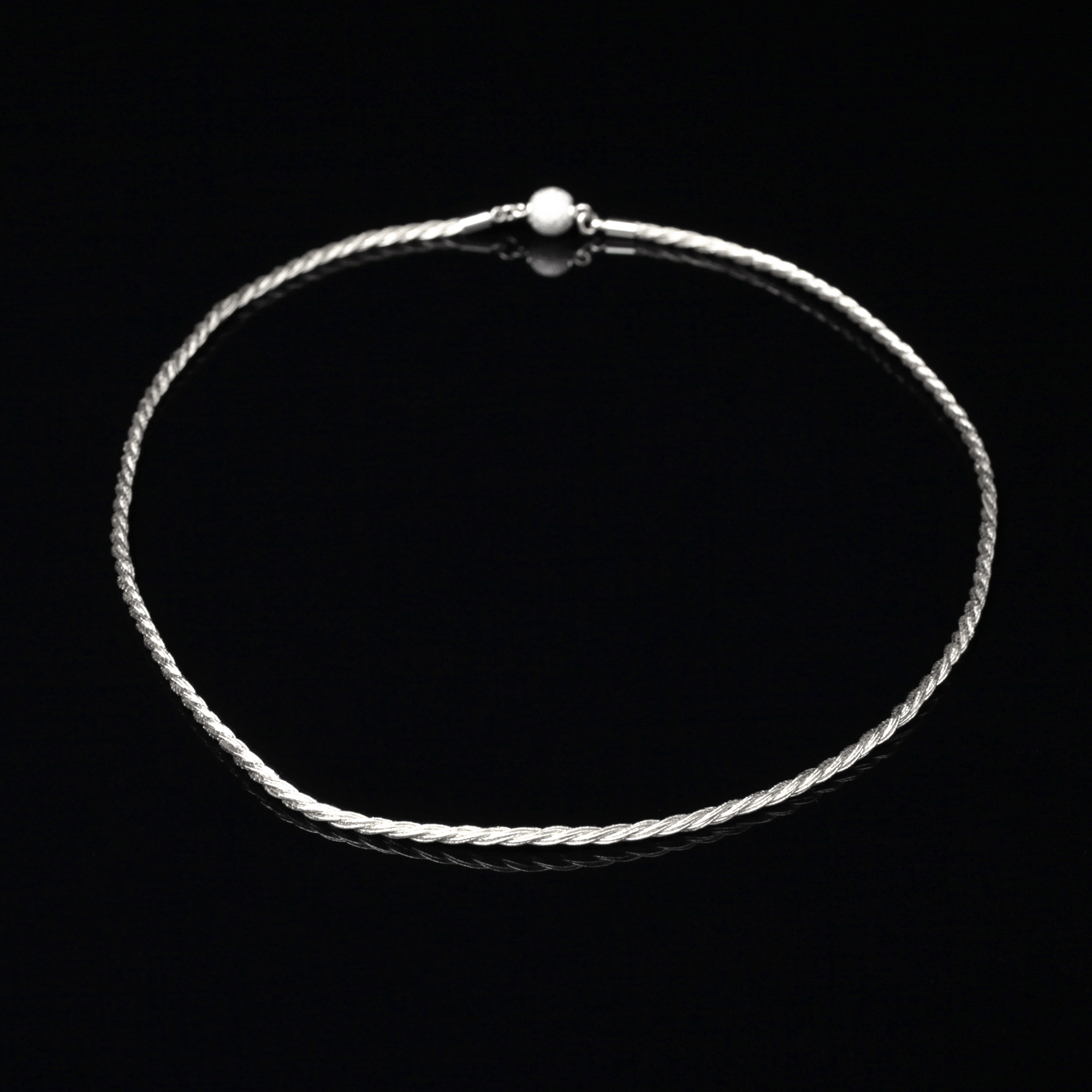 和の彩　金銀糸ネックレス/ペンダントの商品写真です。型番：658-970 画像その1