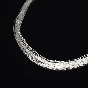 和の彩　金銀糸ネックレス/ペンダントの商品写真です。型番：658-971 画像その2