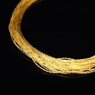 和の彩　金銀糸ネックレス/ペンダントの商品写真です。型番：659-080 画像その2