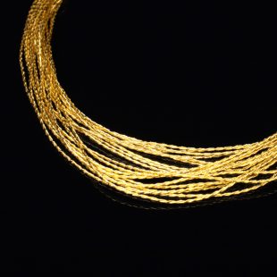 和の彩　金銀糸ネックレス/ペンダントの商品写真です。型番：659-083 画像その2
