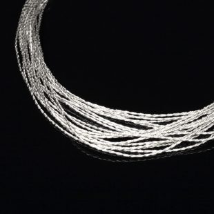 和の彩　金銀糸ネックレス/ペンダントの商品写真です。型番：659-085 画像その2